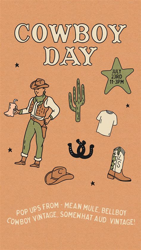 Cowboy Day Behance