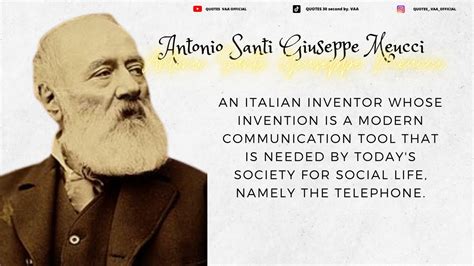 Tips Antonio Meucci Inventor Telephone Antonio Santi Giuseppe Meucci