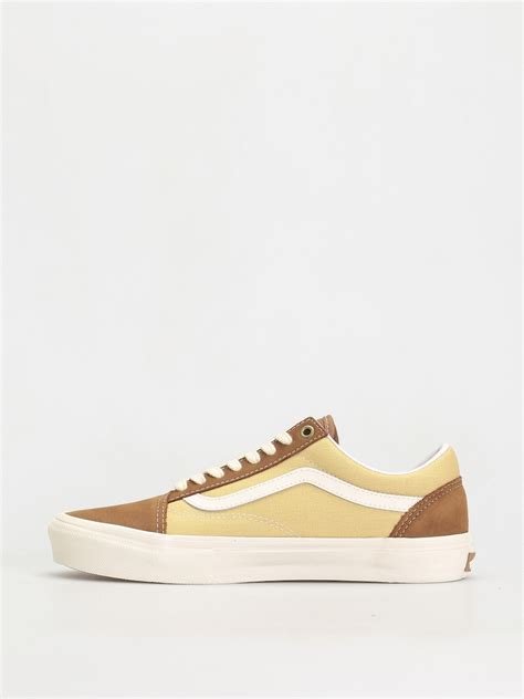 Vans Skate Old Skool Shoes Nubuckcanvas Brown