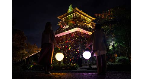 Maruoka Castle In Fukui Teams Up With NAKED For Updated Projection