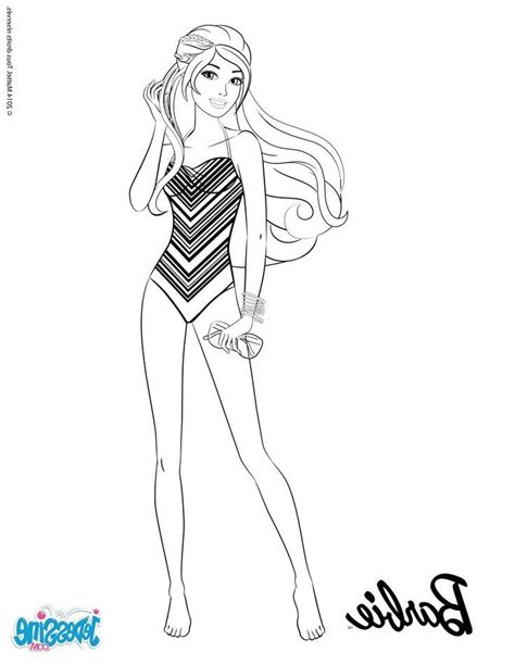 Merveilleux Coloriage Barbie A Imprimer Photos Coloriage Barbie