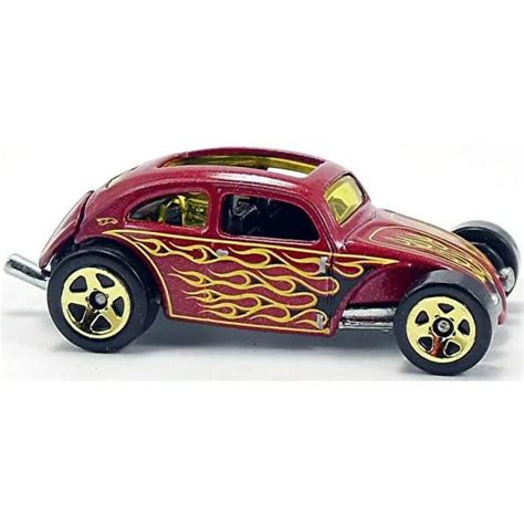 Hot Wheels Heat Fleet Custom Volkswagen Beetle Fusca Universo Hot