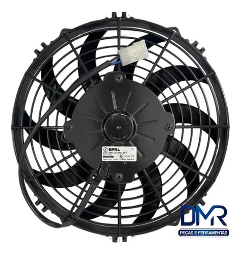 Eletroventilador Spal Polegadas Volts Aspirante Frete Gr Tis