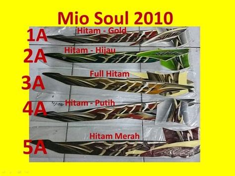 Jual Motor Yamaha Mio Soul Stiker Lis Striping Stripping Di Lapak