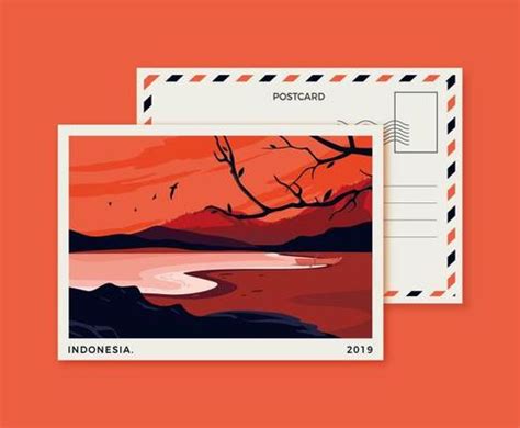 Postcard Vector Art, Icons, and Graphics for Free Download