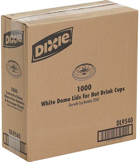 Amazon Dixie DL Sip Through Dome Hot Drink Lids For Oz Cups White Pack
