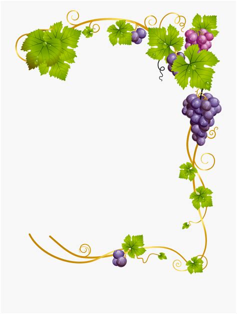 grape vine clipart border 10 free Cliparts | Download images on ...