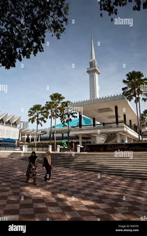 National Mosque Of Malaysia Masjid Negara Kuala Lumpur Malaysia