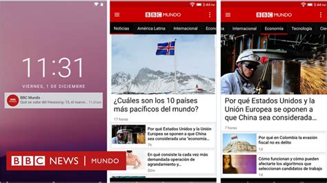 Recibe Notificaciones Con La Nueva Versión De La Aplicación De Bbc Mundo Bbc News Mundo