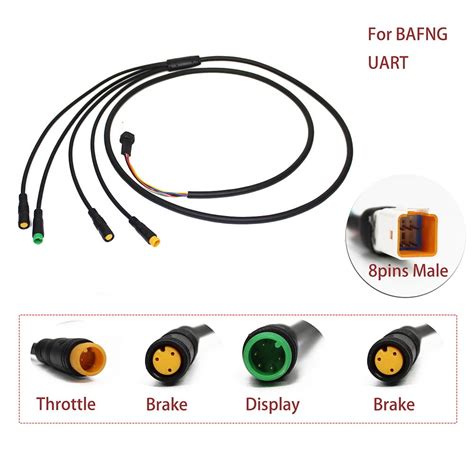 E Biketorque Motor T Cable For Bafang G G M Can Uart