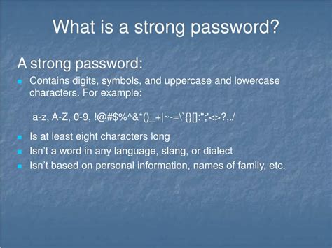 Strong password examples list - gilitfinger