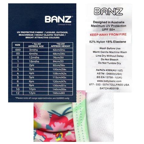 Majtki strój kąpielowy dzieci c dół bikini BANZ Mint Floral cm Okulary i odzież z