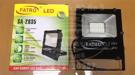 Jual Fatro Flood Light Lampu Tembak Kap Sorot 30 Watt Di Lapak CV