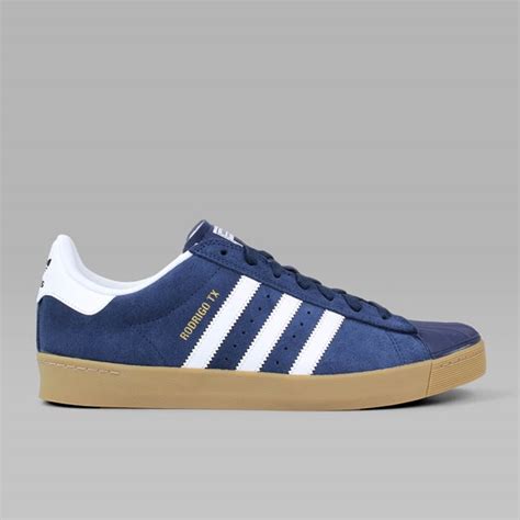 Adidas Superstar Vulc Adv Collegiate Navy White Gum Adidas Skateboarding Footwear