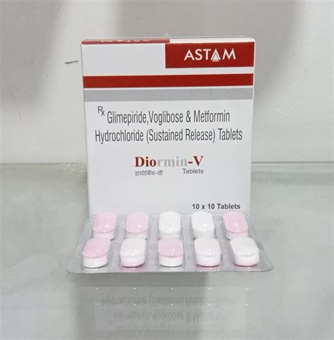 Glimepiride Voglibose Metformin Hydrochloride Tablet At 1150 Box In Baddi