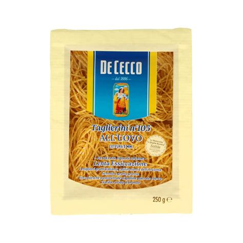 De Cecco N 105 Taglierini AllUovo 250g