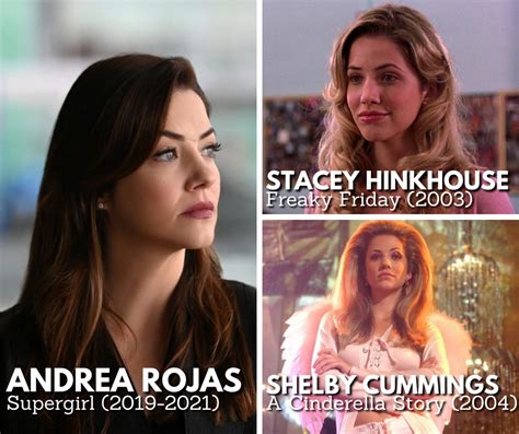 I just realized Julie Gonzalo (Andrea Rojas) also starred in some of my ...