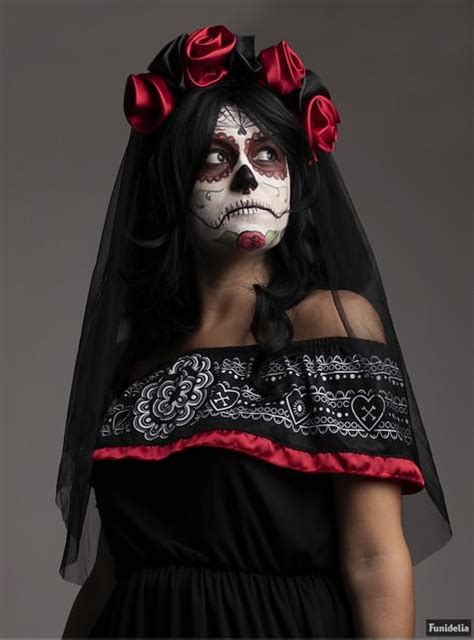 Dia de los Muertos Kostüm für Damen Funidelia