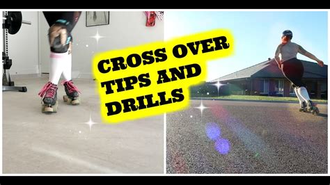 HOW TO CROSSOVER ON ROLLER SKATES Beginners Guide YouTube