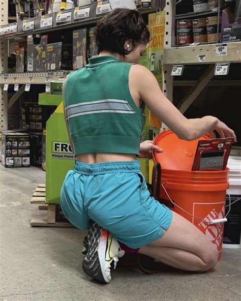 This Brunettes Ass Was Hungry For These Blue Shorts Forum