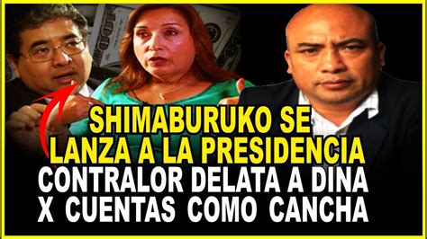 EN EXCLUSIVA SHIMABUKURO SOBRE SU CANDIDATURA CONTRALORIA DELATA A