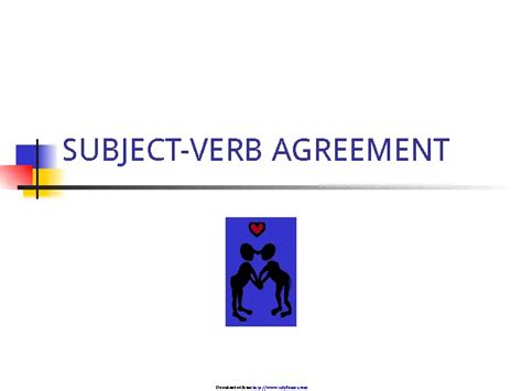 Subject Verb Agreement Ppt 3 Pdfsimpli