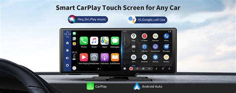 P1 Wireless CarPlay & Android Auto Display Screen – Herilary