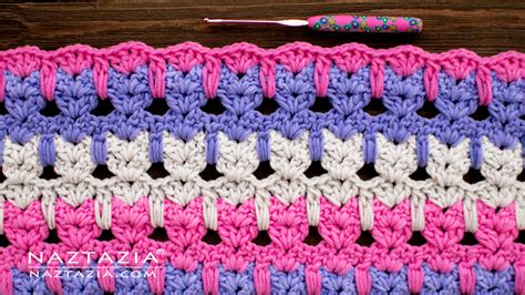 How to Crochet Cat Stitch - Naztazia