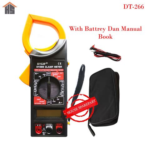 Jual Tang Ampere Digital Dt Clamp Meter Dt Amper Multimeter