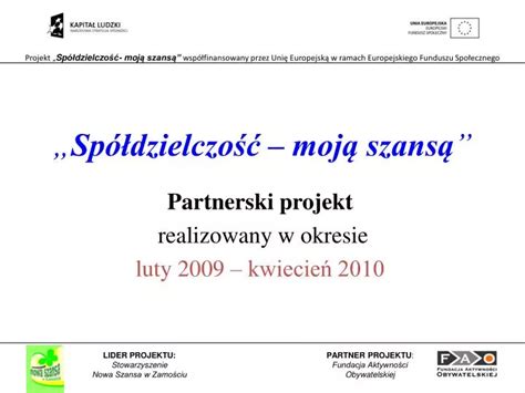 Ppt Sp Dzielczo Moj Szans Powerpoint Presentation Id