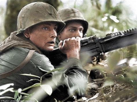 Photos Of Vietnam War Colorized By Royston Leonard Daily Mail Online