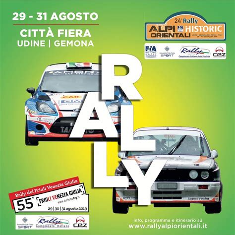 55Rally Del Friuli Venezia Giulia 24 Alpi Orientali Historic La