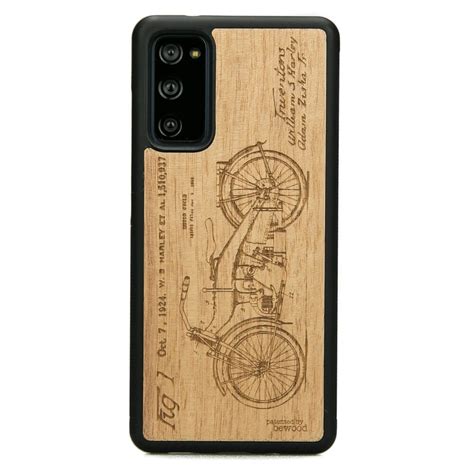 Drewniane Etui Samsung Galaxy S Fe Harley Patent Aniegre