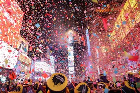 États Unis Les Images Du Passage à La Nouvelle Année à New York