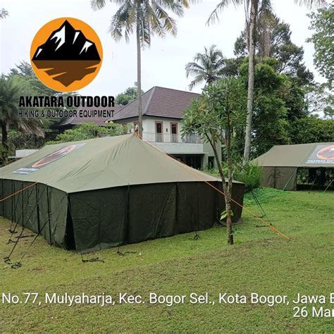 Akatara Outdoor Pemasangan Tenda Pleton Di Bogor Alhamdulillah