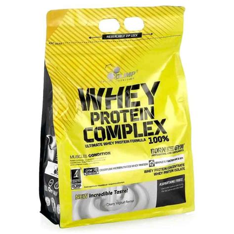 Olimp 100 Whey Protein Complex 700 гр Вишнёвый йогурт купить с доставкой по выгодным ценам