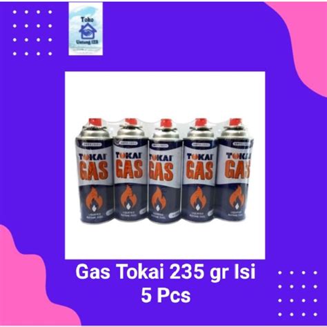 Jual Tokai Gas Portable Gr Isi Pcs Shopee Indonesia