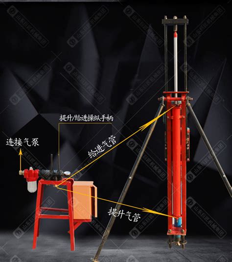 70100支架式小型潜孔钻机 边坡支护凿岩设备 露天矿山开采潜孔钻 阿里巴巴