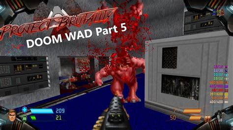 Project Brutality Doom WAD Maps Of Chaos And Textures Mod