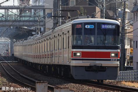 2nd Train 【東急】3000系3112fが8両編成となり復帰し8両編成化完了の写真 Topicphotoid70749