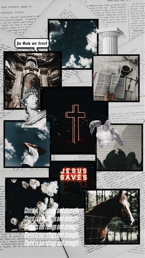 Aesthetic Jesus Collage Wallpapers - Wallpaper Cave