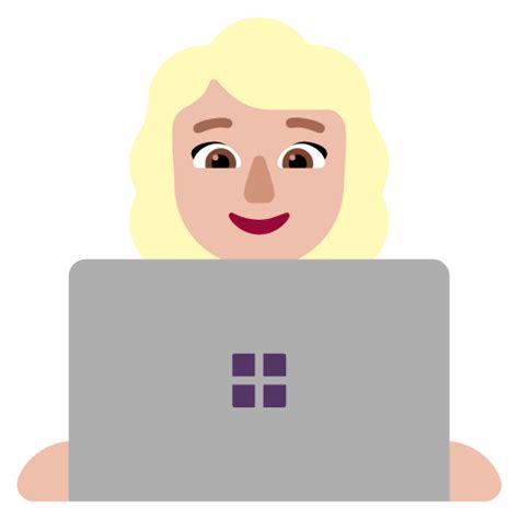 Woman Technologist Medium Light Skin Tone Emoji Meaning From