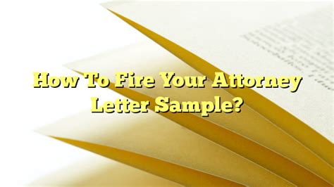 Crafting A Professional Termination Letter To Your Attorney The Franklin Law