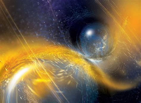 Ondes Gravitationnelles Une Seconde Et Spectaculaire Collision D