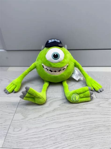 Disney Store Monsters Inc Mike Wazowski Plush Soft Toy Stamped 14 £799 Picclick Uk