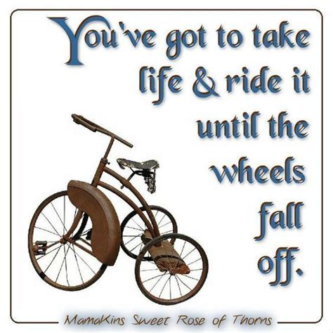 Youve Got To Take Life And Ride It Until The Wheels Fall Off Pictures