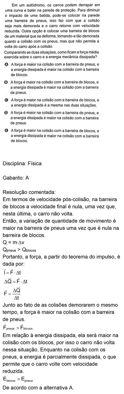 Questão ENEM 132 Rosa ENEM 2022 FTD Resolve