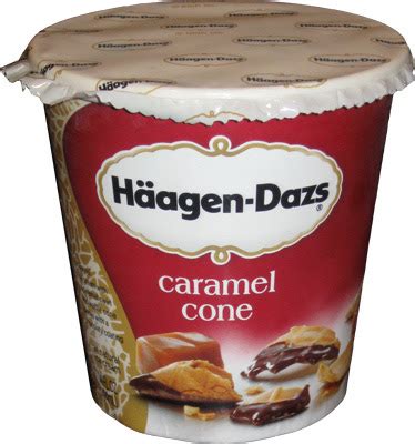 On Second Scoop: Ice Cream Reviews: Haagen-Dazs Caramel Cone Ice Cream