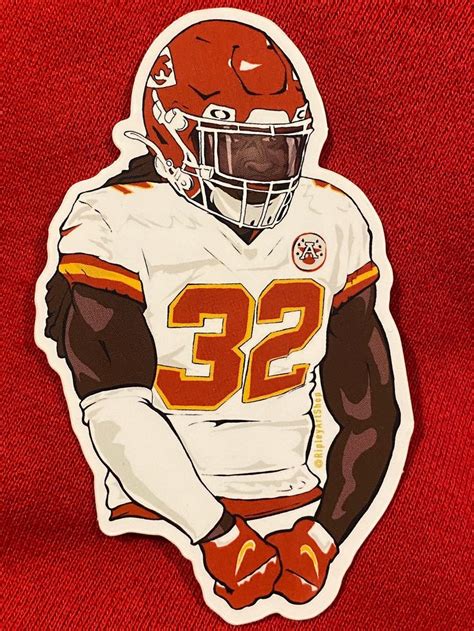 Nick Bolton Kansas City Chiefs Linebacker Flex Sticker Weatherproof