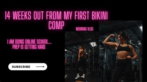 I Switched To Online School Morning Vlog On Prep 14 Weeks Out Youtube